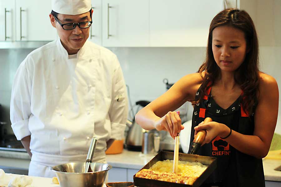 Japanese cooking class & Themed team building