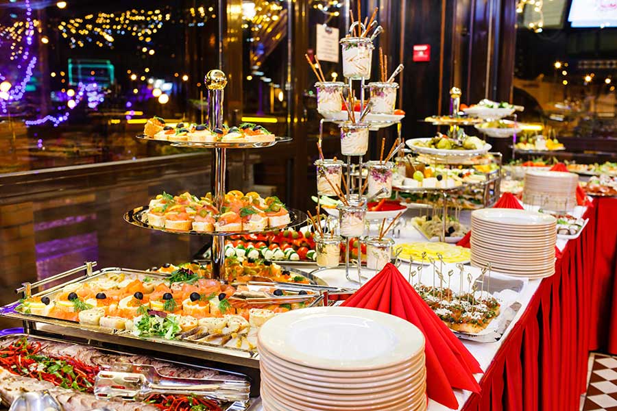 Christmas Party buffet style