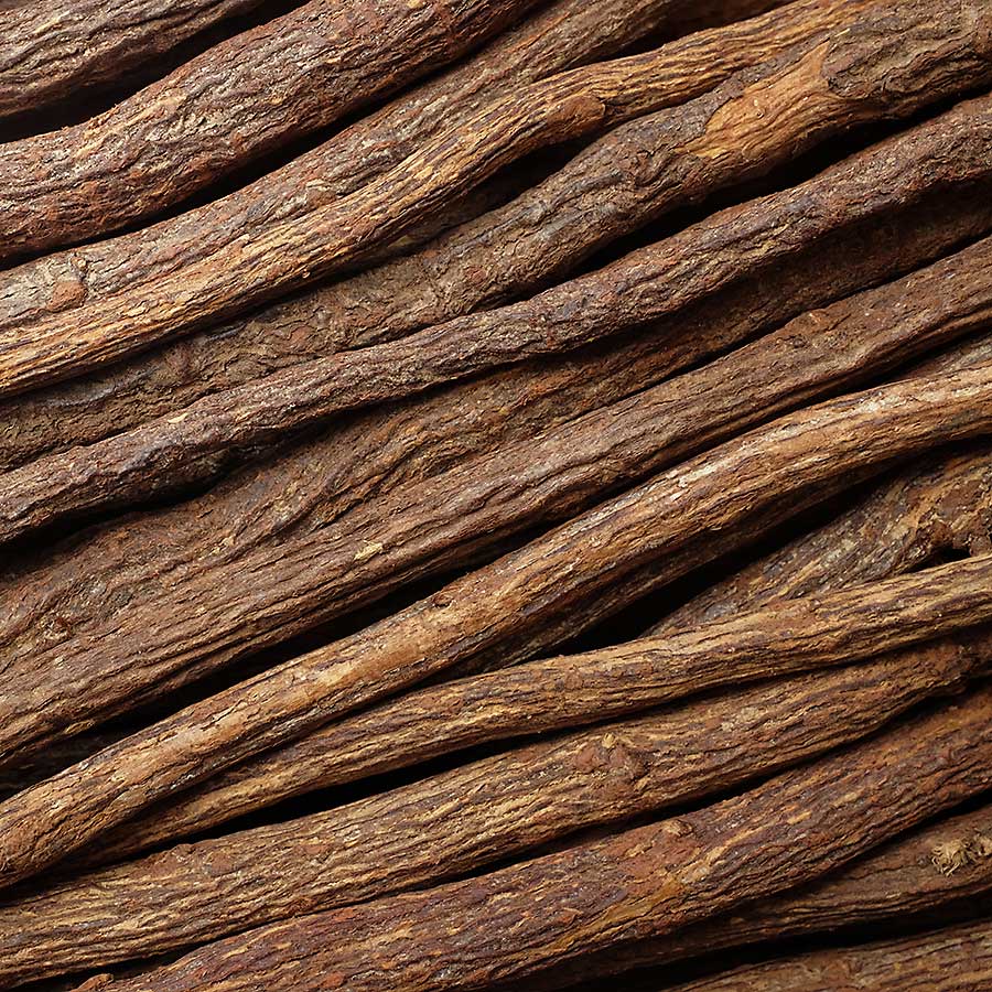 Liquorice root dried