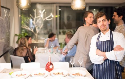 christmas party catering with private chef Rob Morales