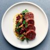 Chef Brendon Walter: Pork cotechino, braised red cabbage, celeriac