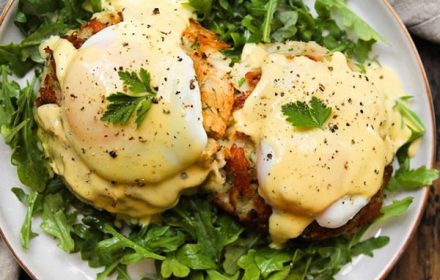 Chef Kyndra McCary Eggs Benedict Dish