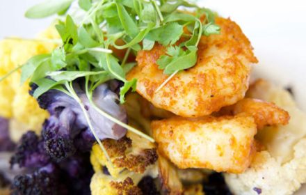 Chef Kyndra McCary Prawns Dish
