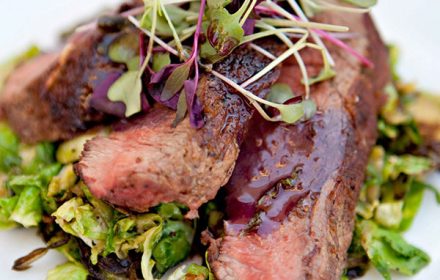 Chef Kyndra McCary Steak Fine Dining Dish