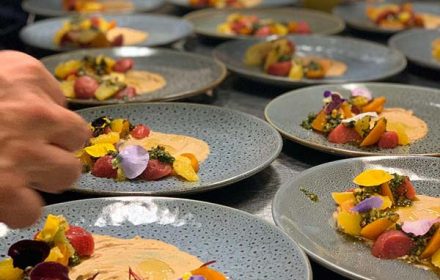 Chef Poc Saenz Private Chef Plating Dishes