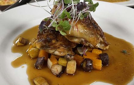 Chef Henry Rivera Private Chef Haute Chicken Dish