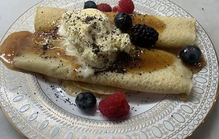 Chef Joradn Wagner Crepe Dish