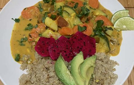 Chef Jordan Wagner Meal Prep Curry Dish