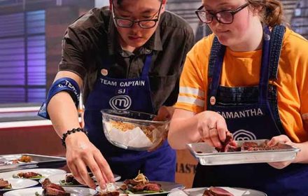 Chef SJ Yun Captain Band Show Plating Dishes