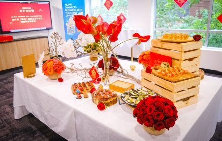 Alibaba lunar new year event catering