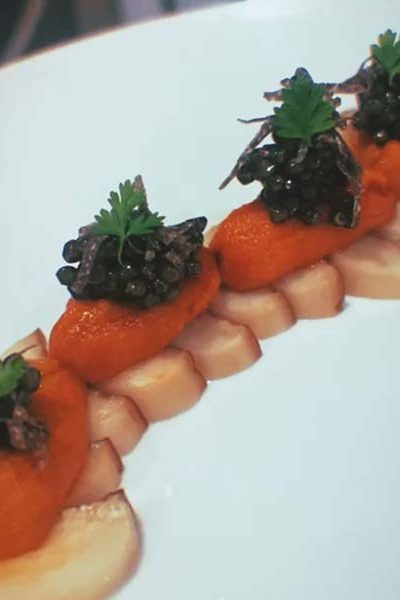 Chef Isabella Alston Canape Private Dining Dish