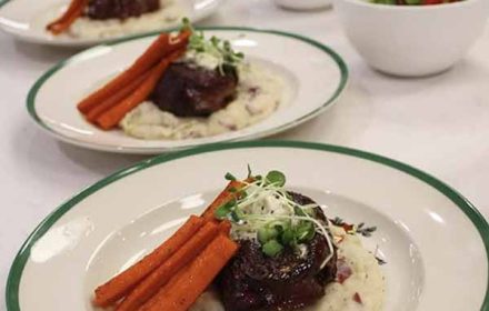 Chef Richard Rothmaller Filet Mignon With Carrots