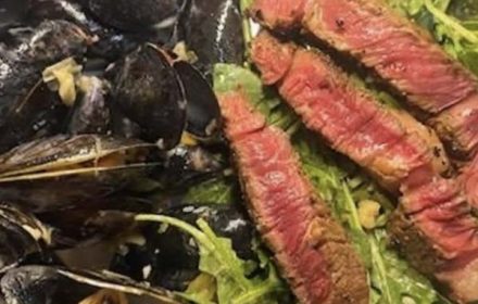 Chef Marcus Johnson Mussells And Steak