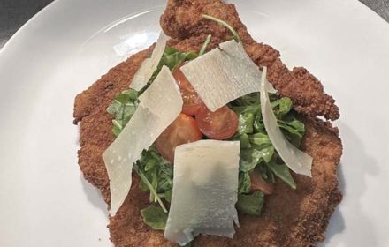 Chef Alessio Reitano Fried Rib Dish