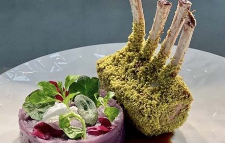 Chef Alessio Reitano Rack Of Ribs Dish