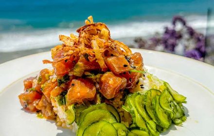 Chef Alex Bahman Salad Private Dining Dish