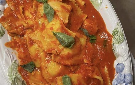 Chef Amerigo Capria Ravioli Dish