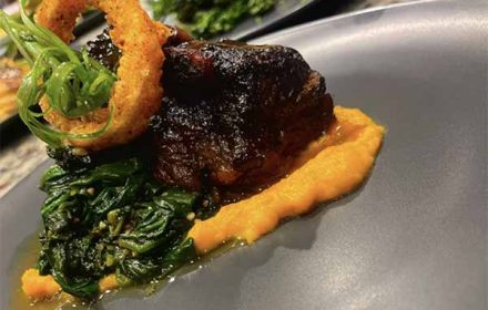 Chef Deshawn Toppin Haute Style Dish