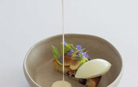 Chef Enrico Marmo Fig Frangipane Cake