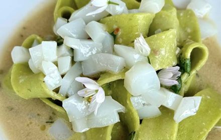 Chef Enrico Marmo Italian Pasta Dish