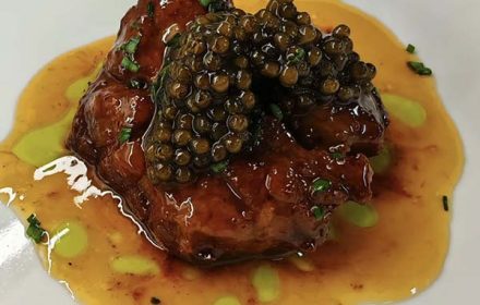 Chef Enrico Marmo Michelin Star Dish