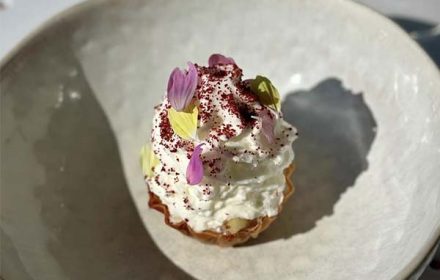Chef Enrico Marmo Private Dining Michelin Dessert Tart