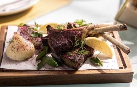 Chef Firoj Khan Lamb And Yoghurt Board