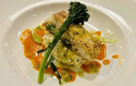 Chef Jamila Bowen Private Chef Dish With Broccolini