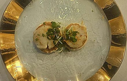 Chef Joshua Dean Scallops Private Chef Dish