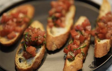 Chef Miguel Narvaez Canapes Dish