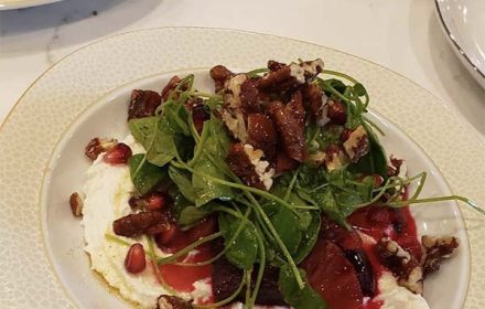 Chef Miguel Narvaez Roasted Beef Fall Salad