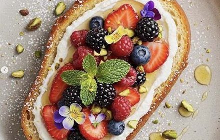 Chef Moosa Ali Fruits On Sourdough