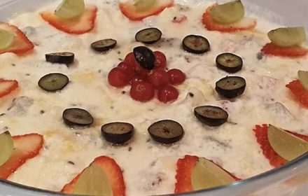 Chef Moosa Ali Greek Yoghurt Honey With Fruits