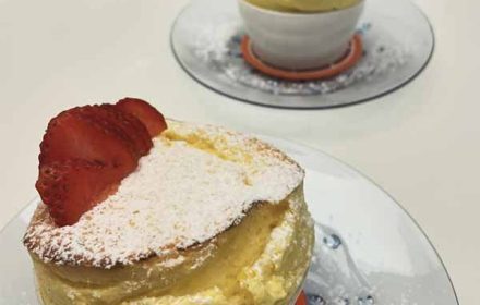 Chef Deborah Silva Vanilla Bean Souffle
