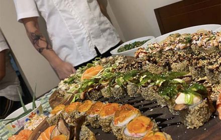 Chef Fabiana Weston Japanese Sushi Dishes
