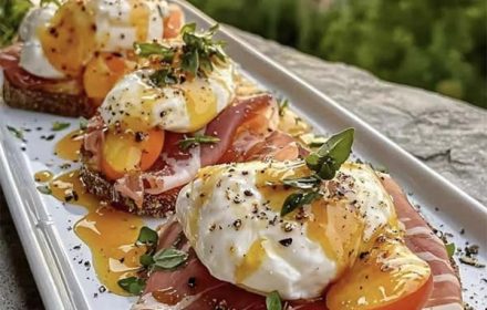 Chef Fabiana Weston Poached Eggs Sourdough Dish