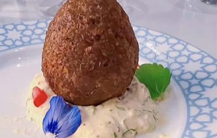 Chef Hazem Alhamwi Dessert Dish