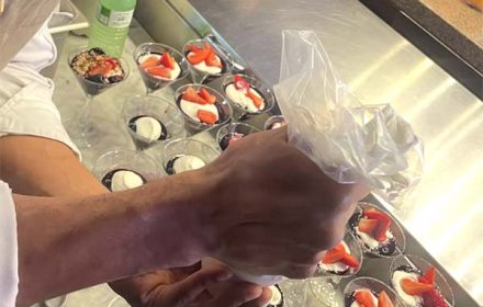 Chef Howard Seivright Private Chef Dessert Topping