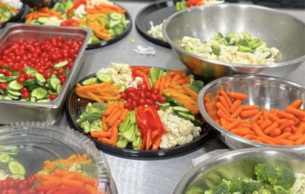 Chef Howard Seivright Private Dining Salad Dishes