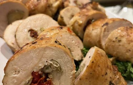 Chef Kristen Brogan Chicken Roulade