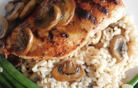 Chef Leslie Simons Chicken Marsala With Mushroom Risotto