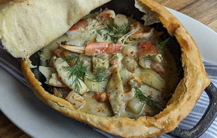 Chef Linas Zymantas Pie Dish