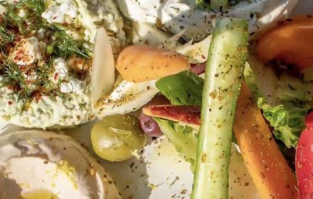 Chef Linas Zymantas Private Dining Greek Dish