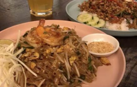 Chef Mark Cortez Asian Noodle Dish