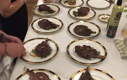 Chef Paul Rousom Private Dining Steak Dish