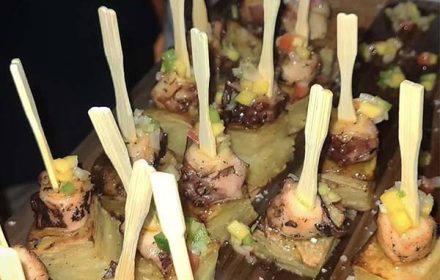Chef Walid Chouaref Canapes Bites Dish