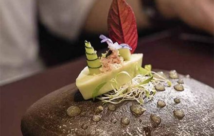 Chef Wesley Alene Fine Dining Dessert Dish