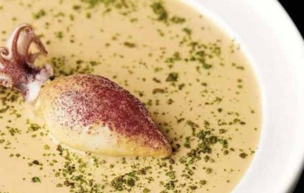 Chef Wesley Alene Squid Fine Dining Dish