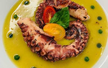 Chef Andrea Caietti Polpo E Crema Patate
