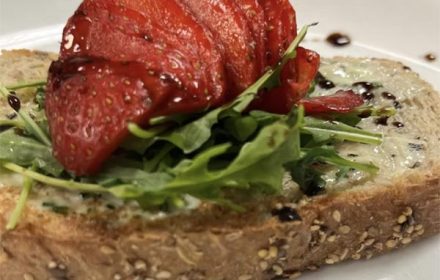 Chef Darinae Johnson Sourdough Dish